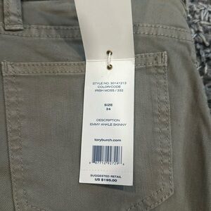 Tory Burch Emmy Ankle Skinny Pants